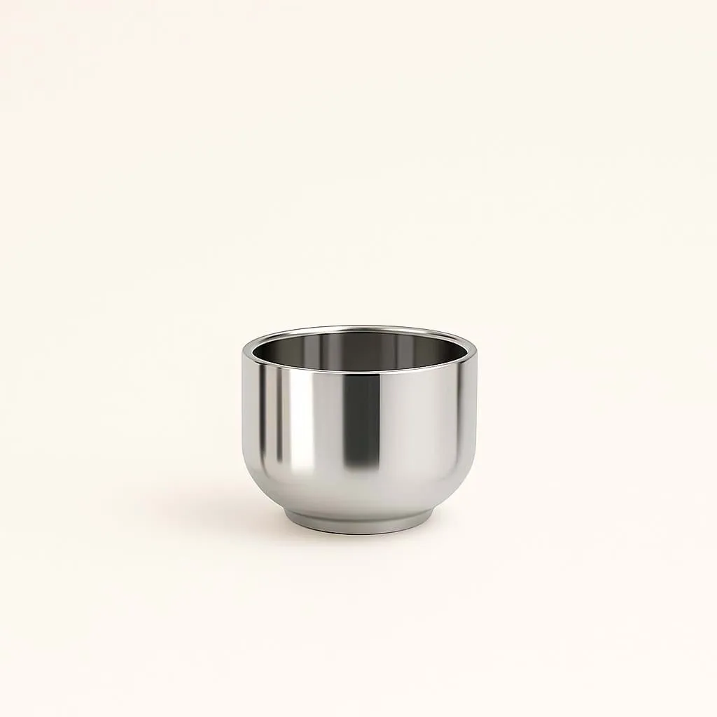 Nichba espressokuppi, Ruostumaton teräs, Ø7 cm Nichba