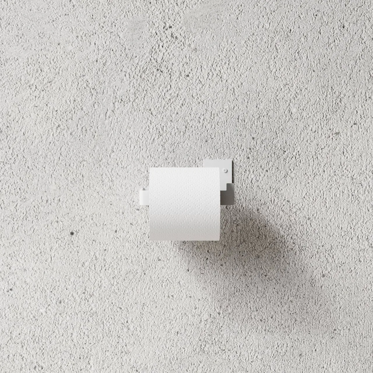 Nichba wc-paperiteline, Valkoinen Nichba