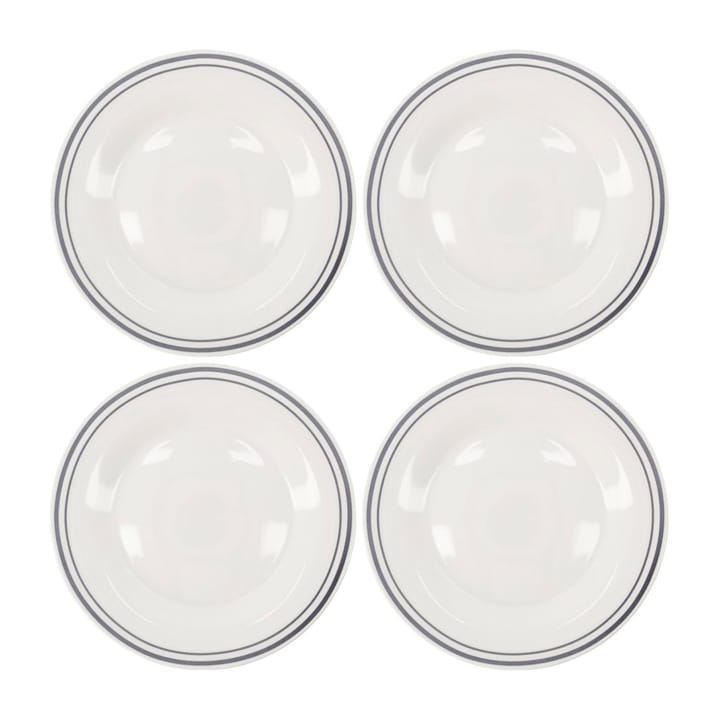 Bistro lautanen Ø 27 cm 4-pack - Harmaa - Nicolas Vahé