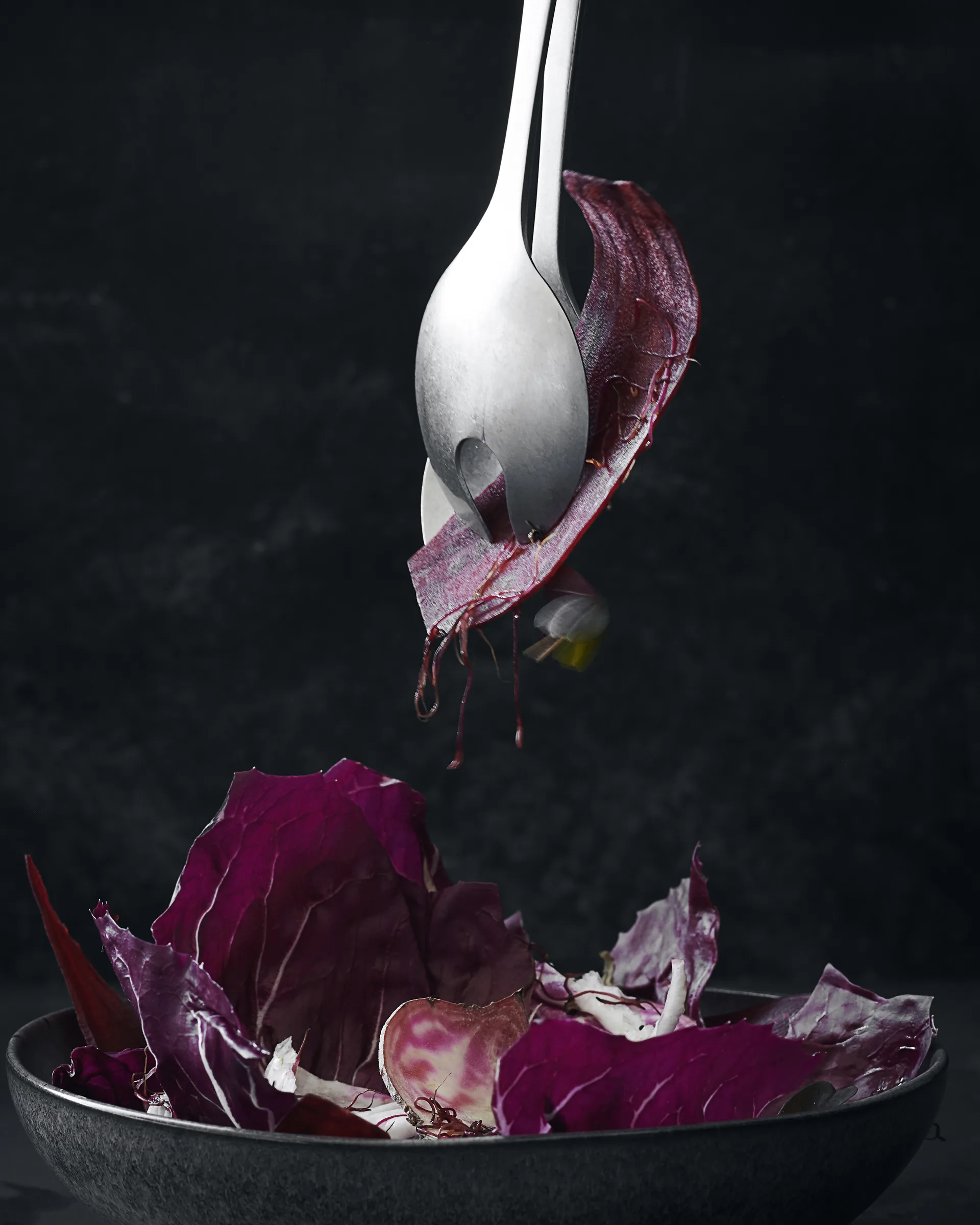 Nicolas Vahé Daily -salaattiottimet ruostumaton teräs, 26,5 cm Nicolas Vahé