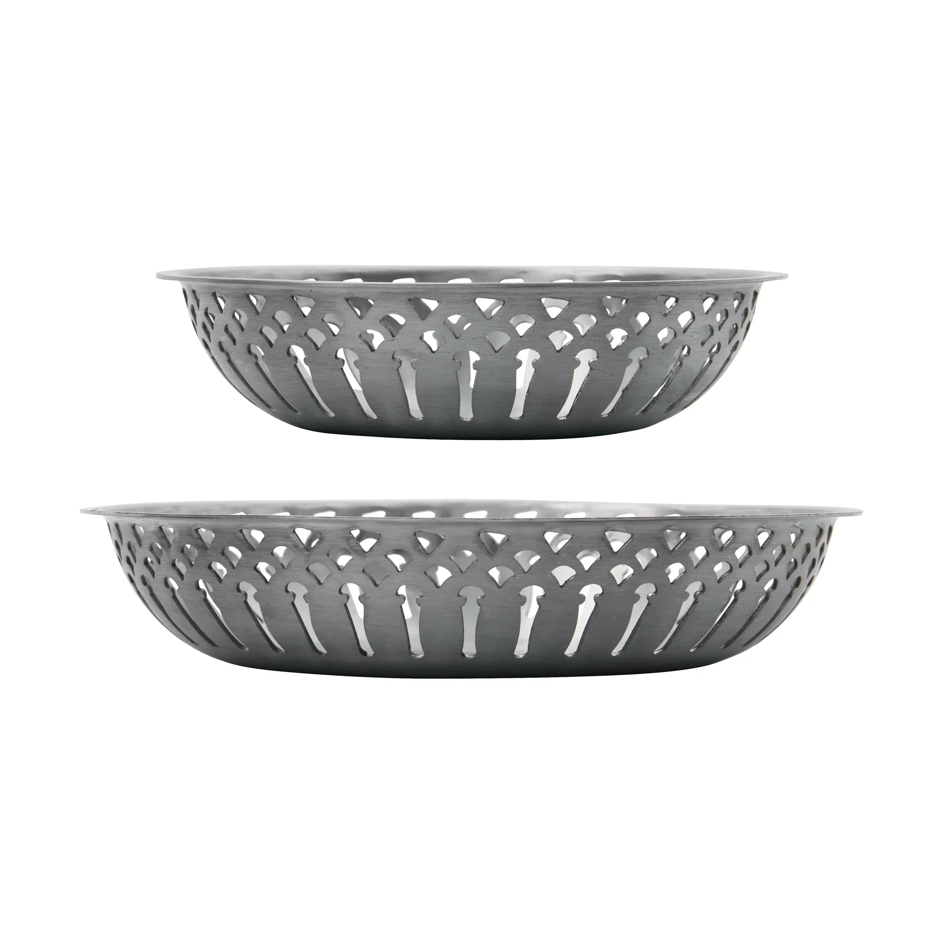 Nicolas Vahé leipäkori 2 osaa, Antiikkisilverviimeistely Nicolas Vahé