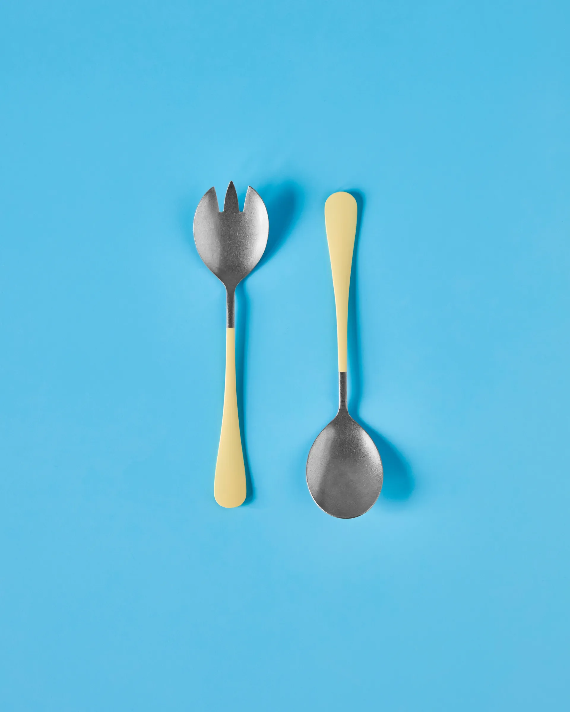 Nicolas Vahé salaattivälineet 2 osaa, Keltainen Nicolas Vahé