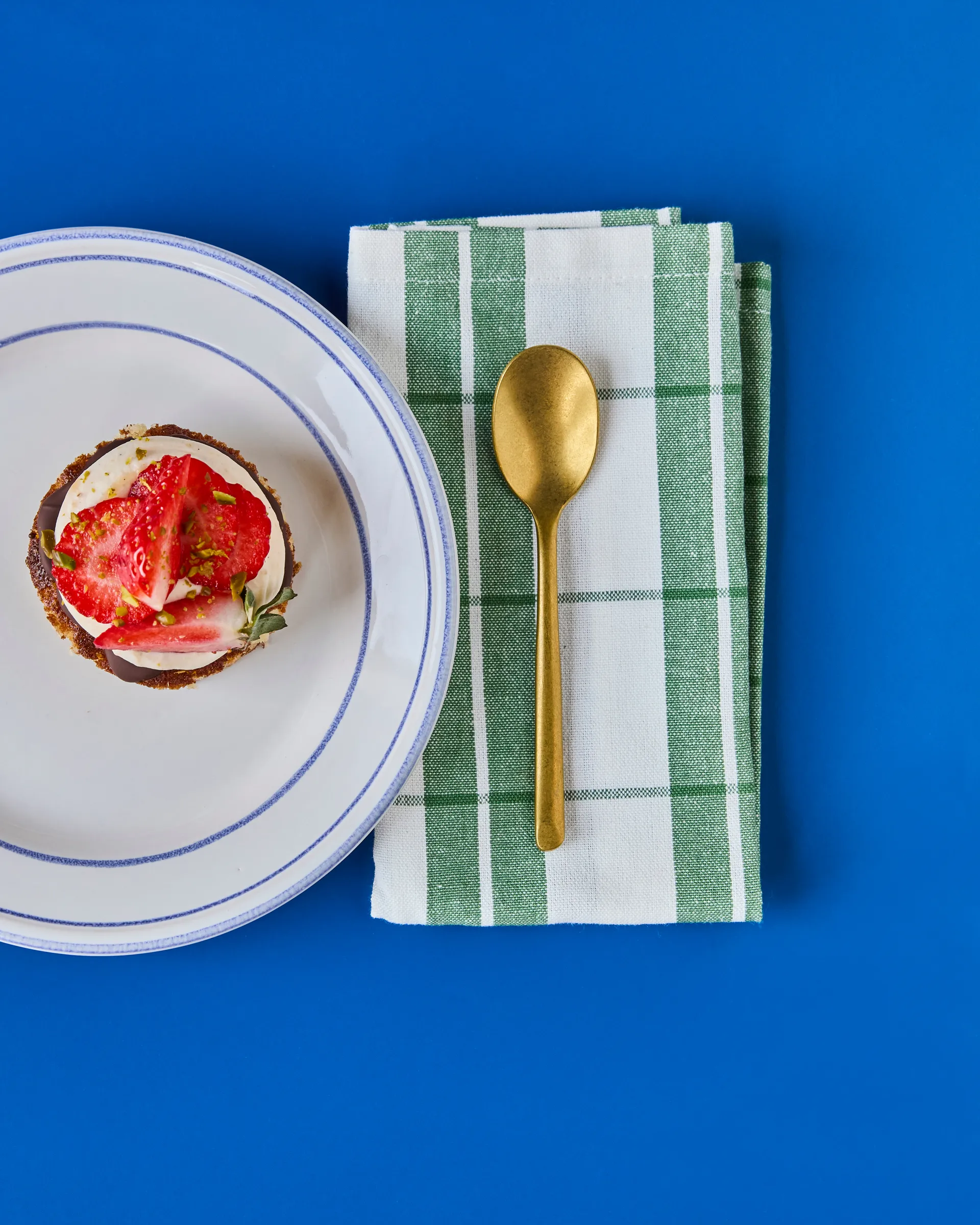 Nicolas Vahé teelusikka 4-pack, Antiikkikultafinish Nicolas Vahé