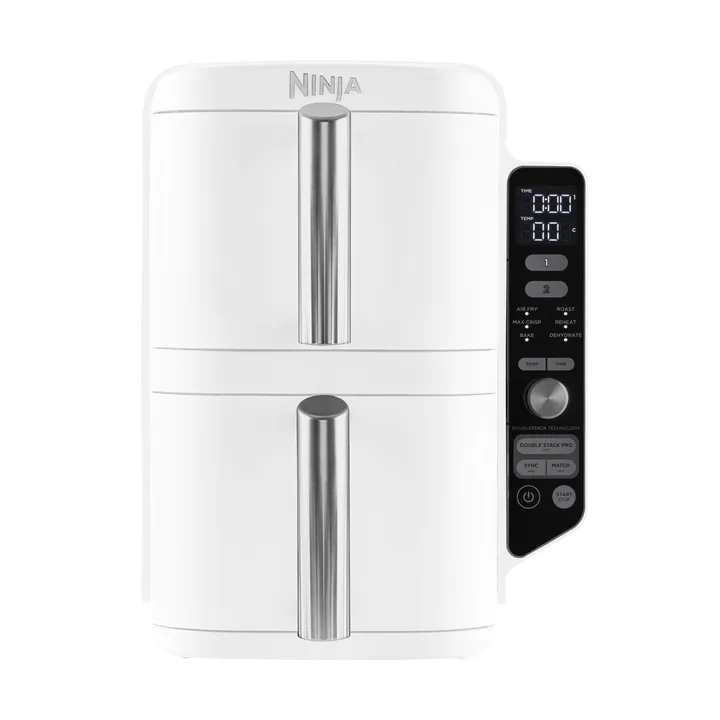 Ninja Air Fryer SL400EUWH double stack XL 2 laatikkoa 9,5 l - Valkoinen - Ninja