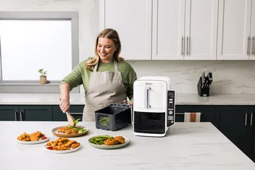 Ninja Air Fryer SL400EUWH double stack XL 2 laatikkoa 9,5 l - Valkoinen - Ninja