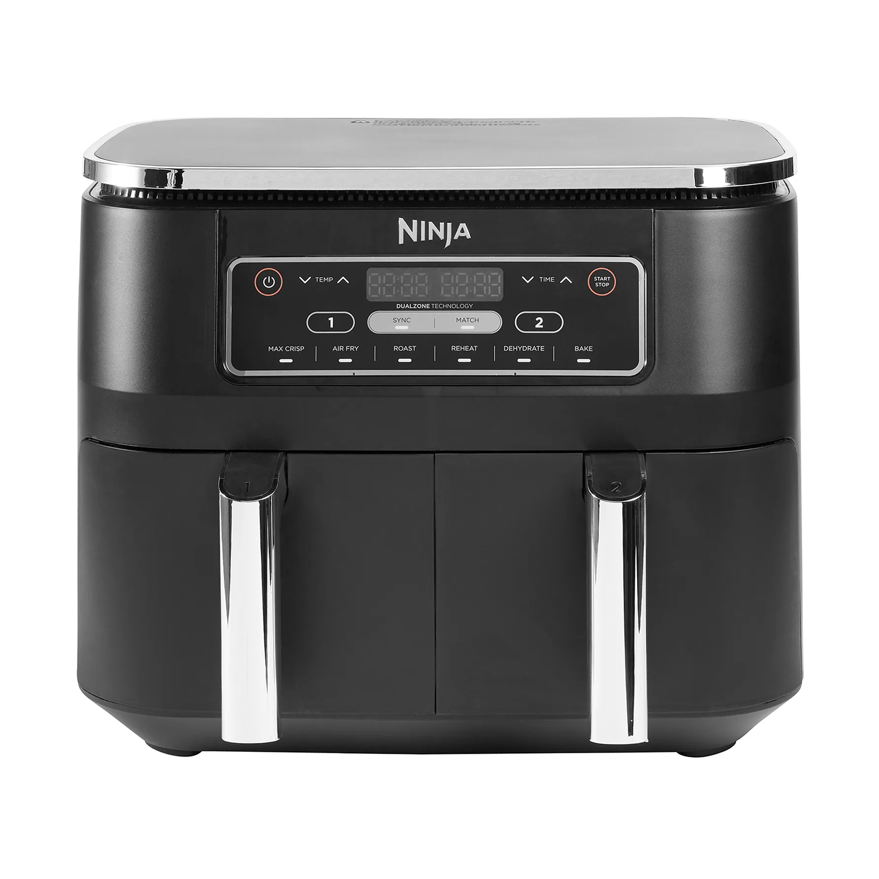 Ninja Foodi AF300 Air Fryer Dual Zone 7,6 L, Musta Ninja