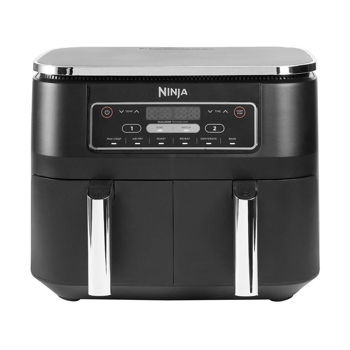 Ninja Foodi AF300 Air Fryer Dual Zone 7,6 L Musta | Skandinaavinen Sisustus | Musta