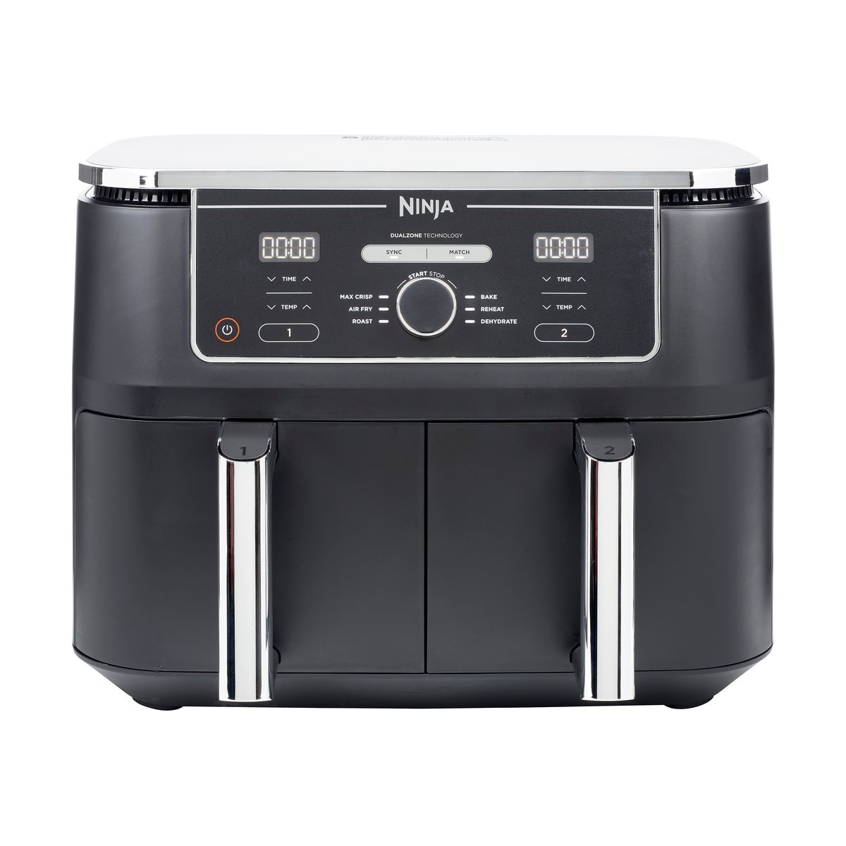Ninja Foodi AF400 Air Fryer Max Dual Zone 9,5 L Musta