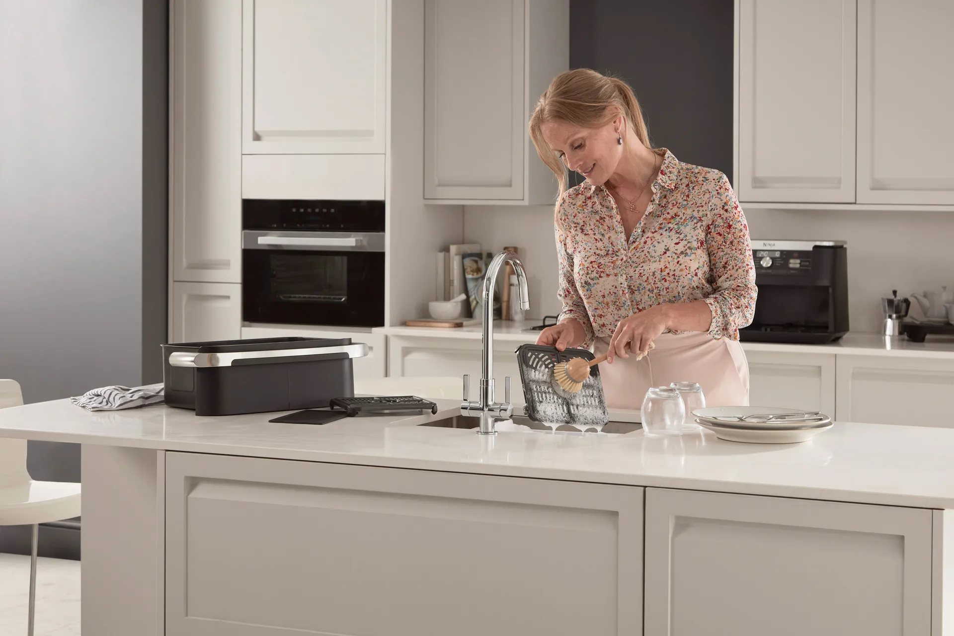 Ninja Foodi Air Fryer AF500EU FlexDrawer 10,4 l, Musta Ninja