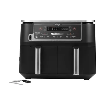 Ninja Foodi Max AF451 Airfryer Dual Zone Lämpömittari 9,5 L - Musta - Ninja