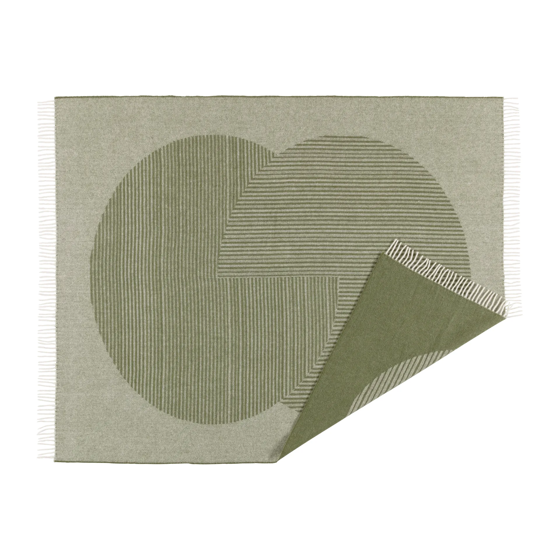 Circles villahuopa 130x185 cm, Vihreä NJRD