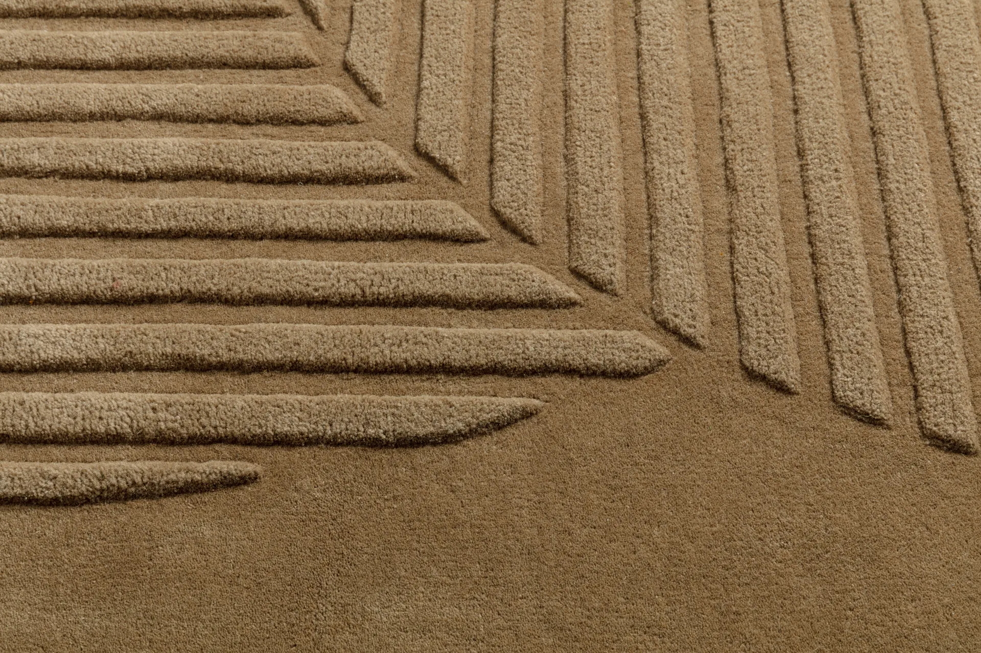 Levels Circles villamatto, Beige, 170x240 cm NJRD