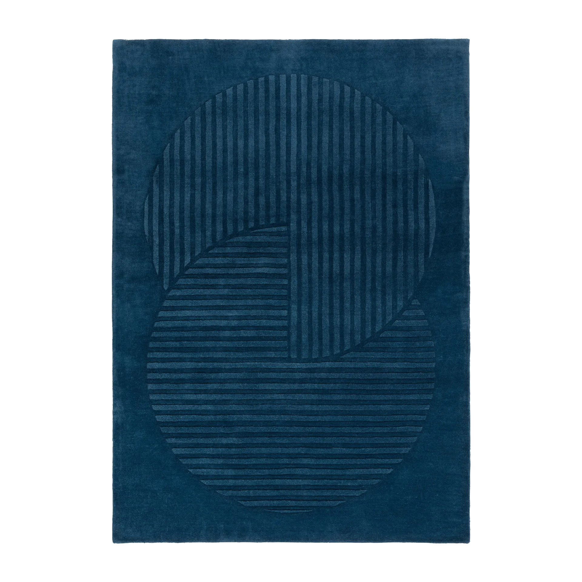 Levels Circles villamatto, Sininen, 170x240 cm NJRD