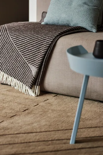 Levels Stripes villamatto - Beige, 170x240 cm - NJRD