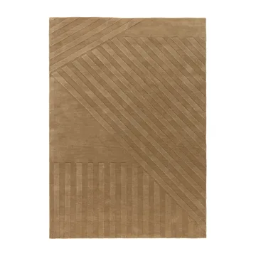 Levels Stripes villamatto - Beige, 200x300 cm - NJRD