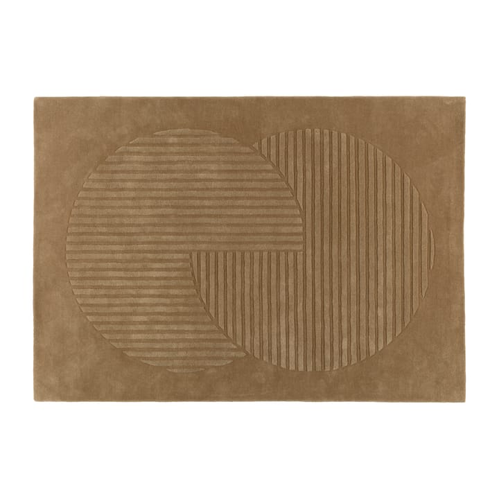 Levels villamatto circles beige - 170x240 cm - NJRD