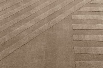 Levels villamatto stripes harmaa - 170x240 cm - NJRD