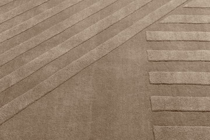 Levels villamatto stripes harmaa - 200x300 cm - NJRD