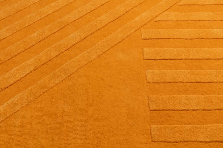 Levels villamatto stripes keltainen - 170x240 cm - NJRD