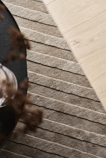 Levels villamatto stripes myyrä - 170x240 cm - NJRD