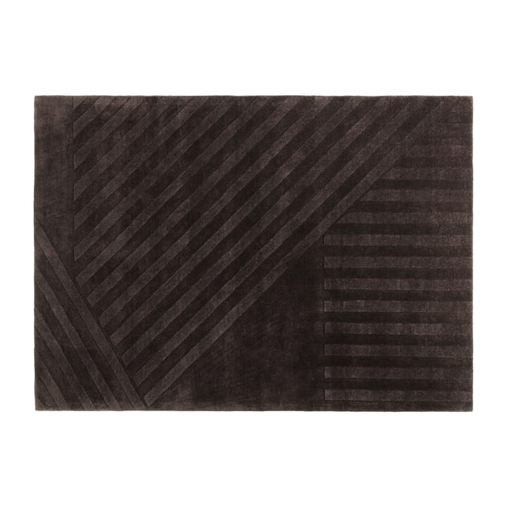 Levels villamatto stripes ruskea - 200x300 cm - NJRD