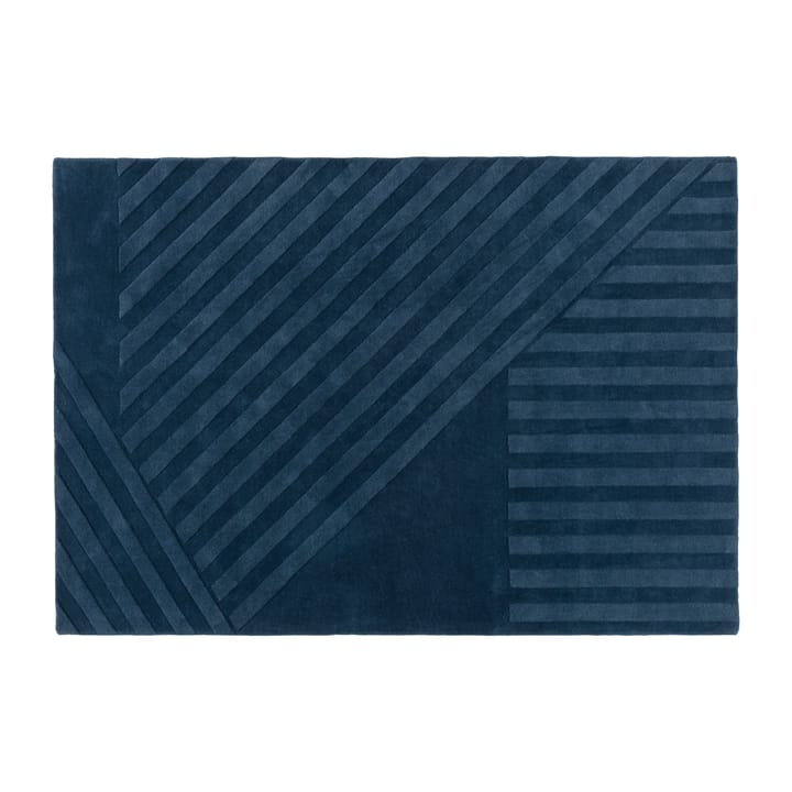 Levels villamatto stripes sininen - 170x240 cm - NJRD