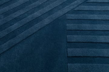 Levels villamatto stripes sininen - 170x240 cm - NJRD