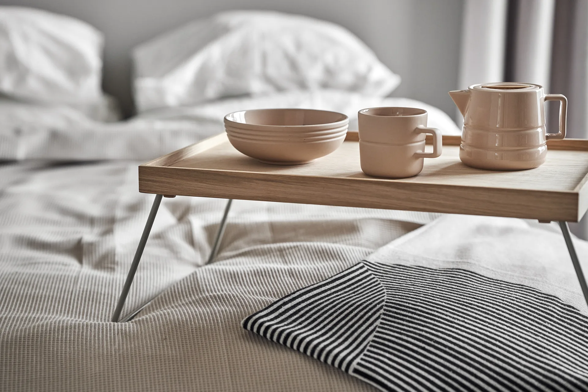 Lines-kulho Ø 16 cm, beige NJRD