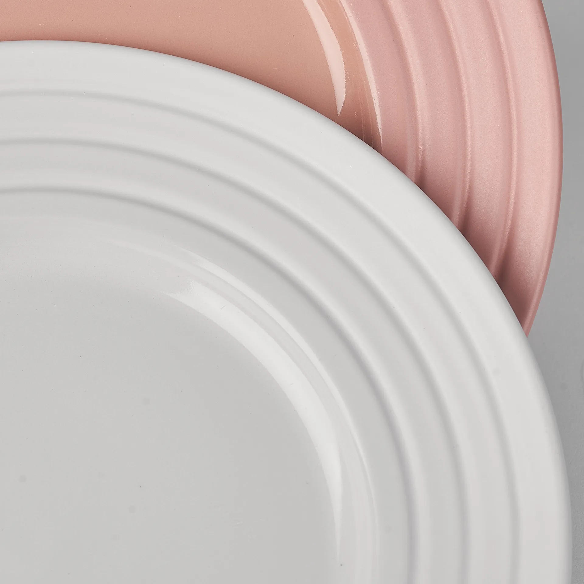 Lines-lautanen Ø 27 cm, 6 kpl, valkoinen NJRD