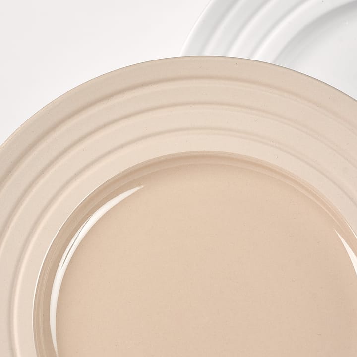 Lines-lautanen Ø 27 cm, beige NJRD