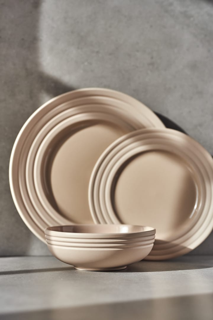 Lines-lautanen Ø 27 cm, beige NJRD