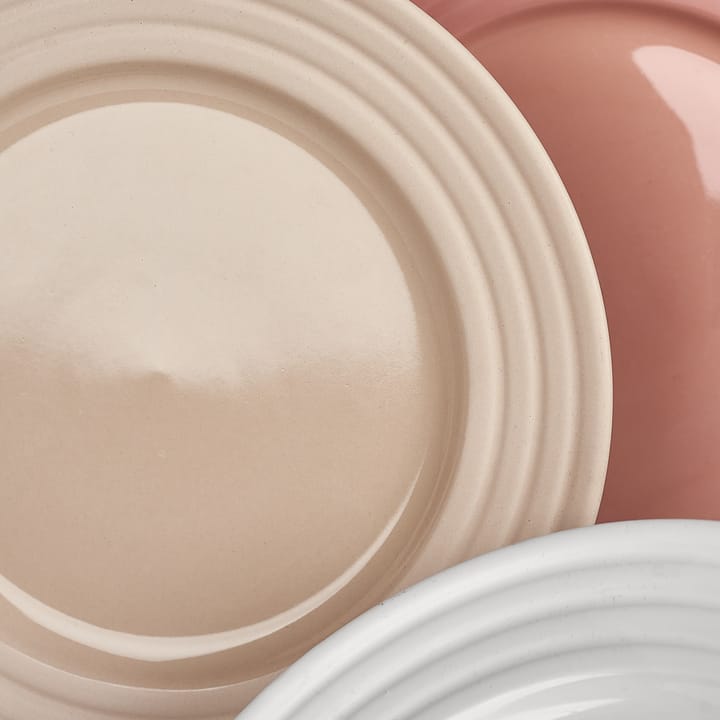 Lines-lautanen pieni Ø 21 cm, beige NJRD