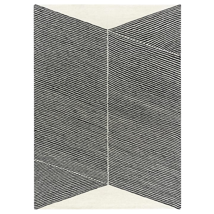 Rectangles-villamatto, luonnonvalkoinen - 200x300 cm - NJRD