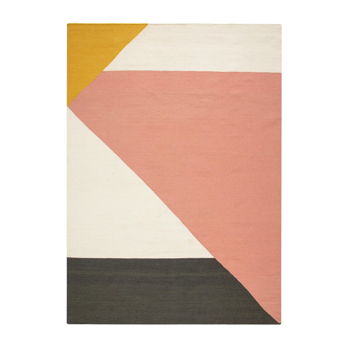 NJRD Stripes blocks -kelim-matto vaaleanpunainen 170×240 cm