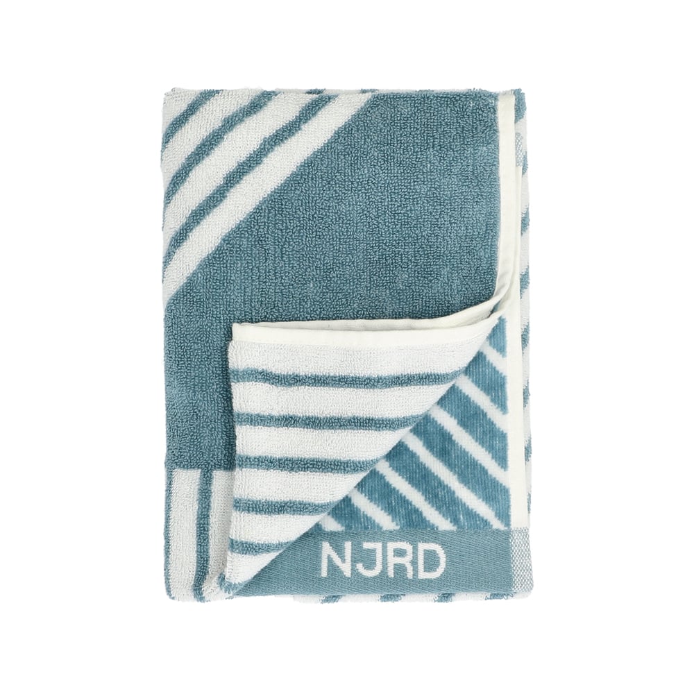 NJRD Stripes käsipyyhe 50 x 70 cm Special Edition 2022 Turkoosi