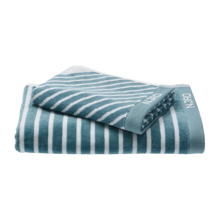 Stripes käsipyyhe 50 x 70 cm Special Edition 2022, Turkoosi NJRD