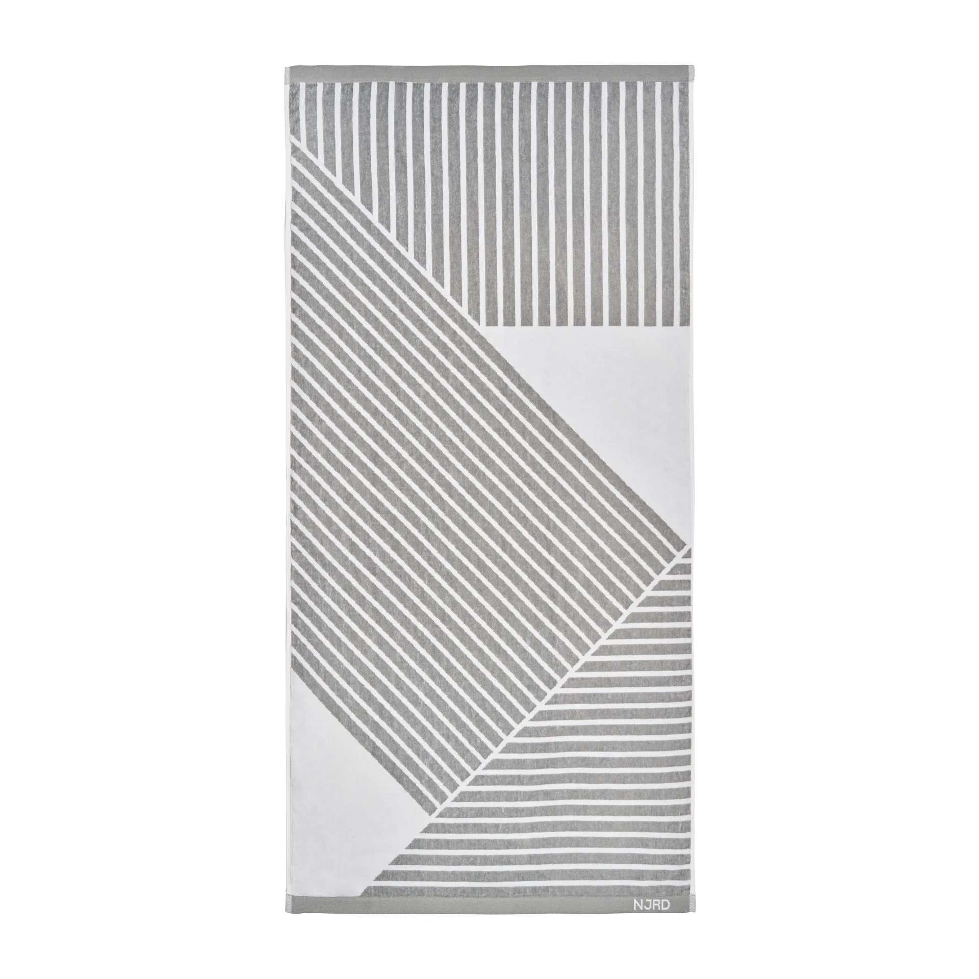 Stripes kylpypyyhe 70x140 cm, Harmaa NJRD