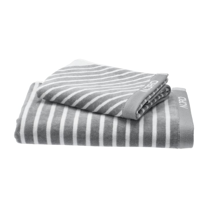 Stripes kylpypyyhe 70x140 cm, Harmaa NJRD