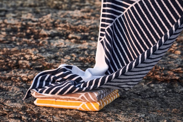 Stripes kylpypyyhe 70x140 cm, Sininen NJRD