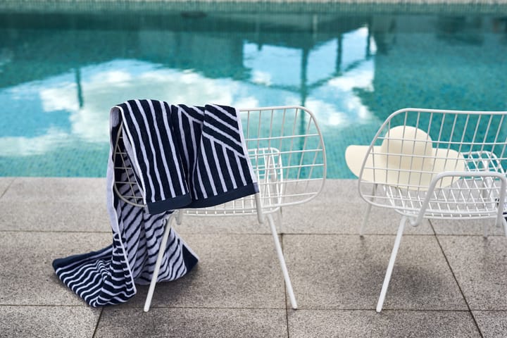 Stripes kylpypyyhe 70x140 cm, Sininen NJRD