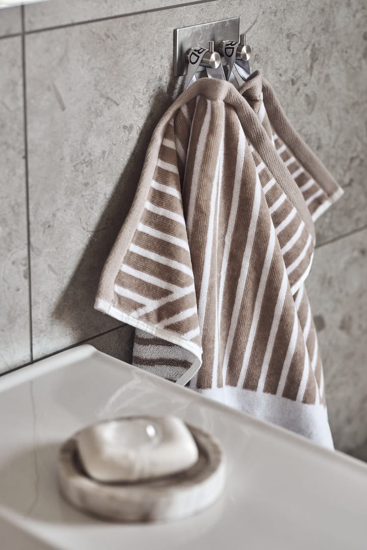 Stripes pyyhe 50x70 cm, Beige NJRD