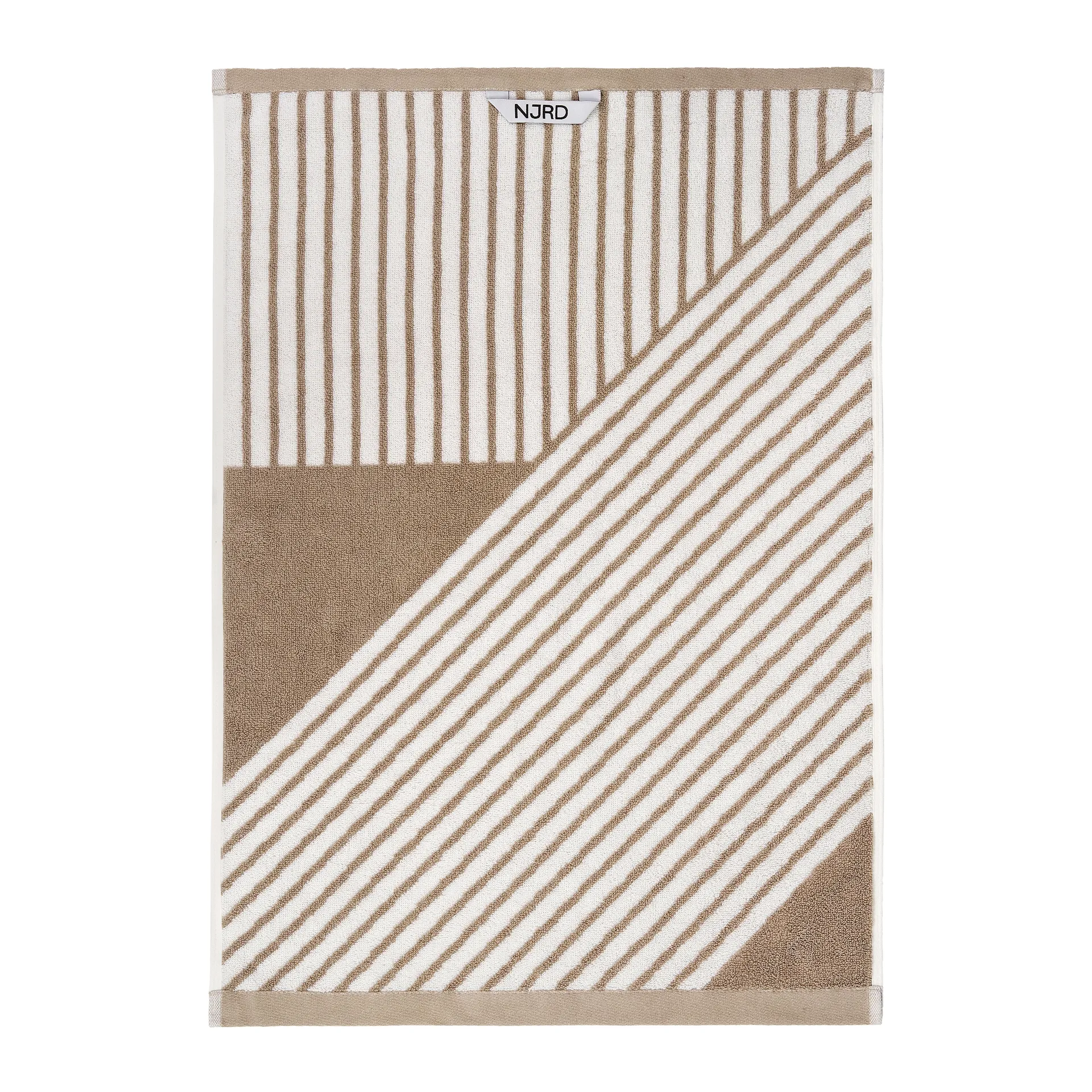 Stripes pyyhe 50x70 cm, Beige NJRD