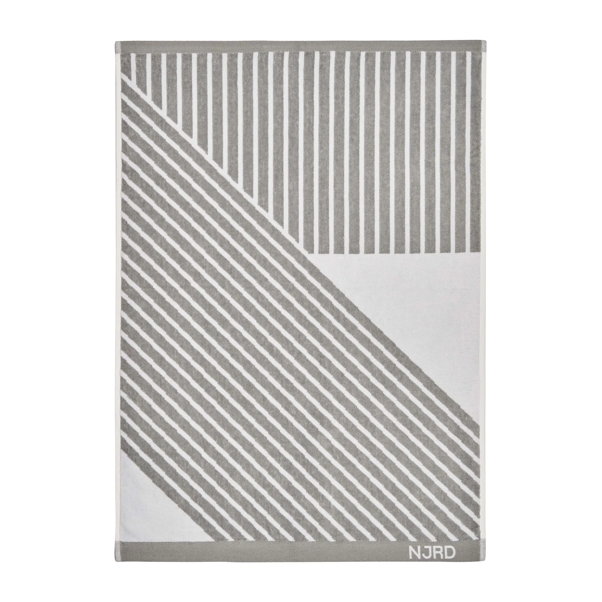 Stripes pyyhe 50x70 cm, Harmaa NJRD