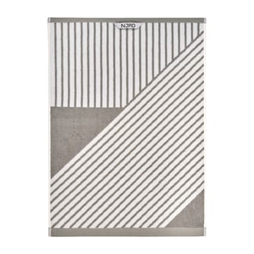 Stripes pyyhe 50x70 cm - Harmaa - NJRD