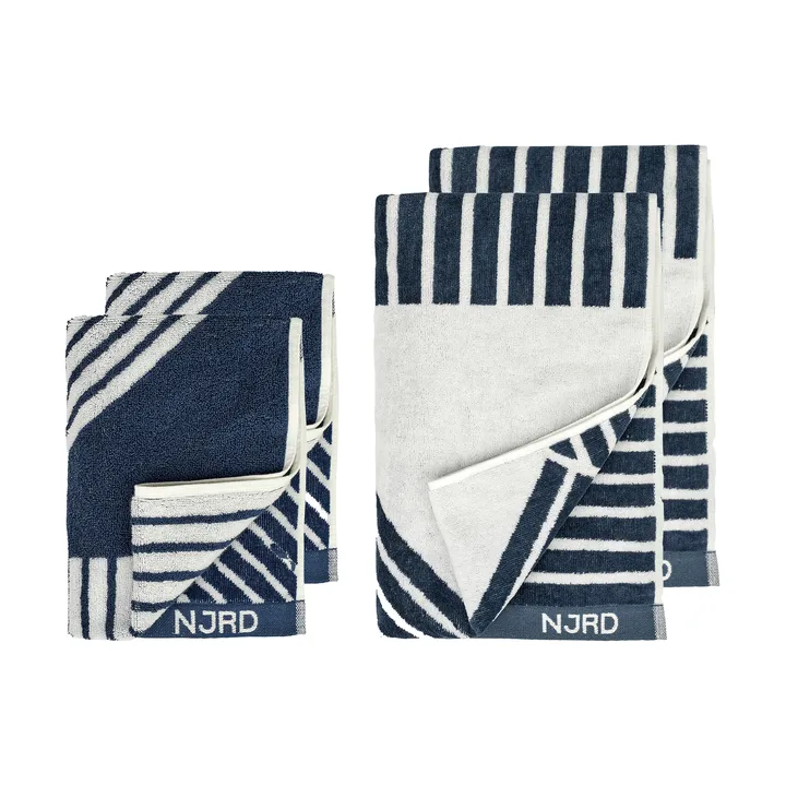 Stripes pyyhesetti 4 osaa - Sininen - NJRD