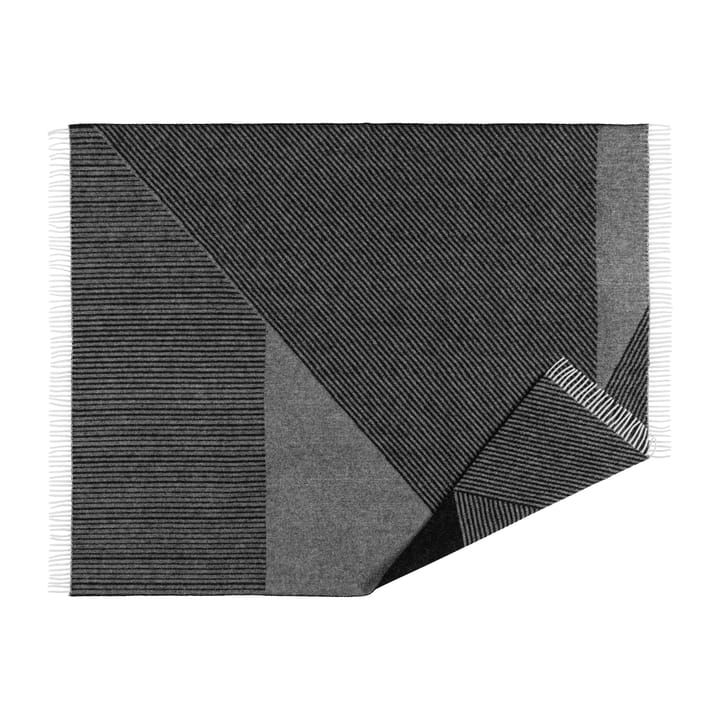 Stripes villahuopa 130x185 cm - Musta - NJRD
