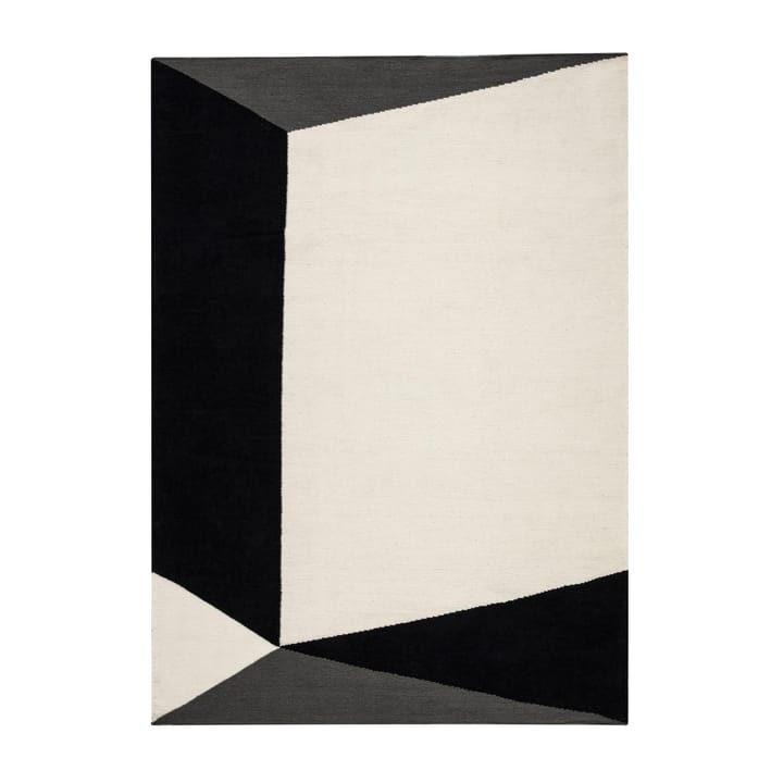 Triangles blocks -kelim-matto, luonnonvalkoinen - 170x240 cm - NJRD