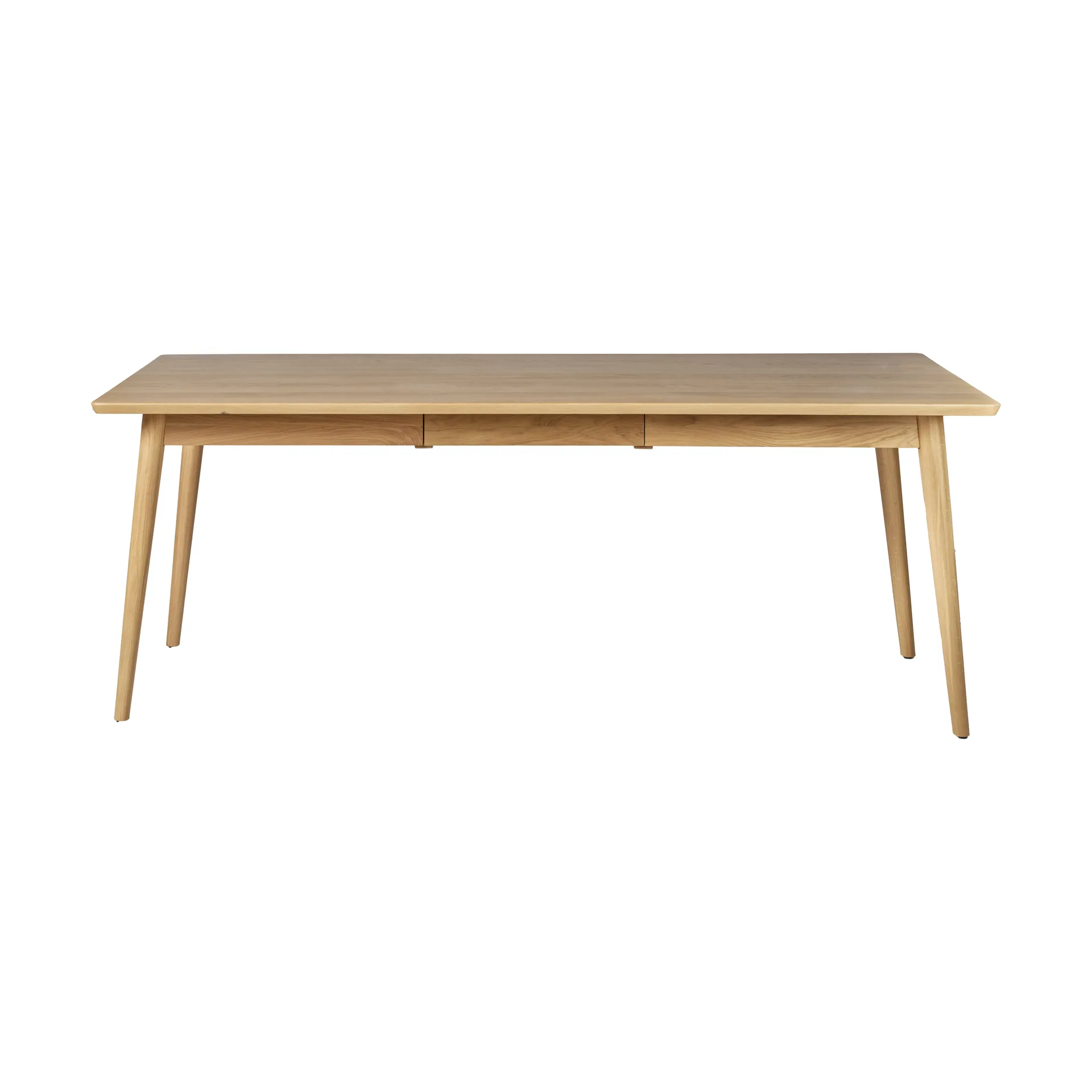 VIOR ruokapöytä 90x200 cm, Lakeerattu tammi NJRD