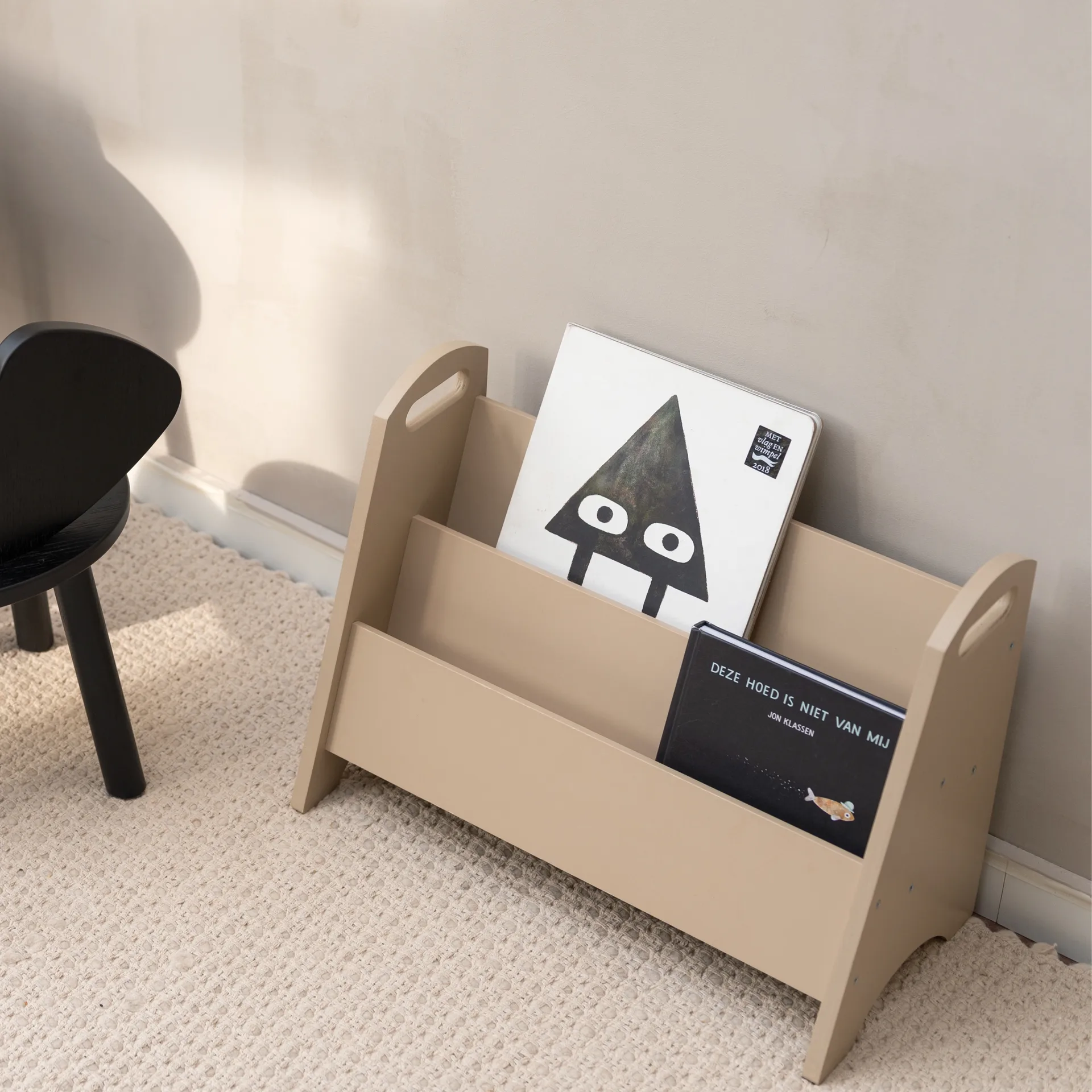 Book holder kirjahylly lapsille, Beige Nofred