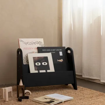 Book holder kirjahylly lapsille - Musta - Nofred